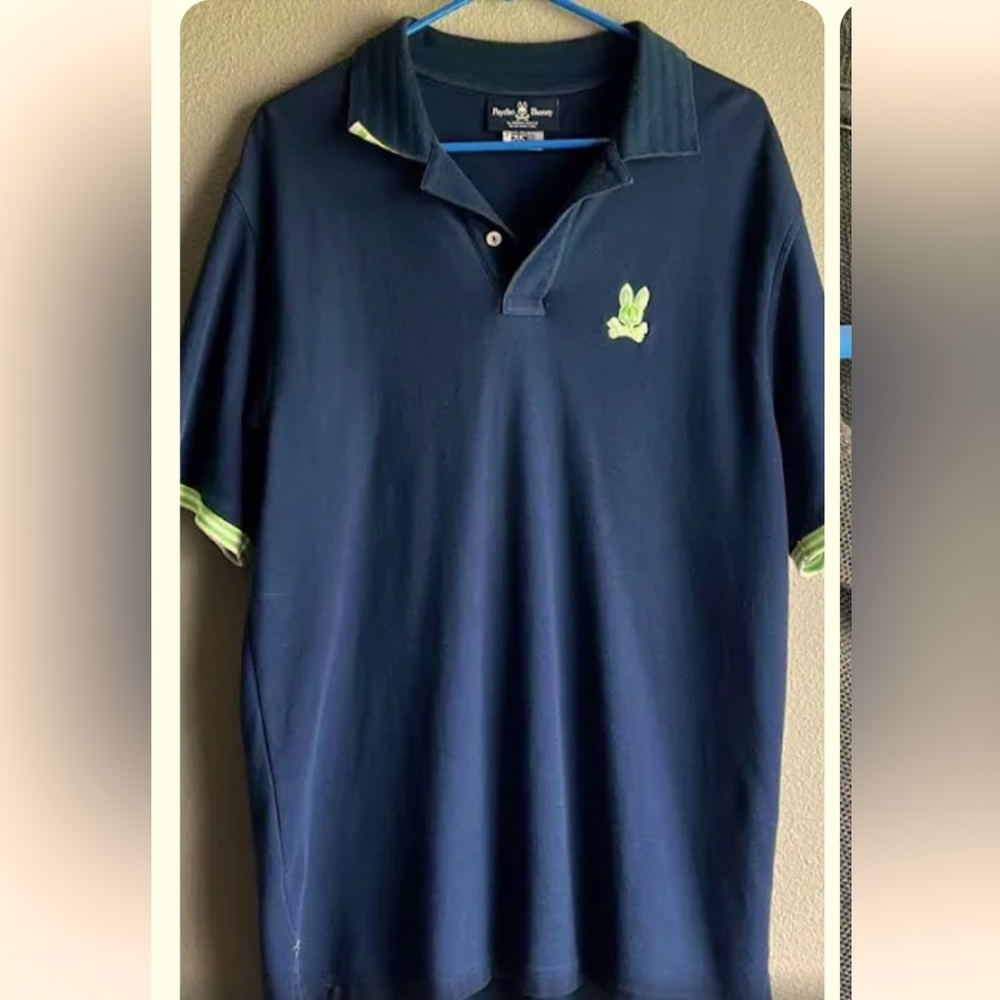 Men's 🐰 Psycho Bunny Montebello Pique Polo Shirt 🇬🇧🇺🇸